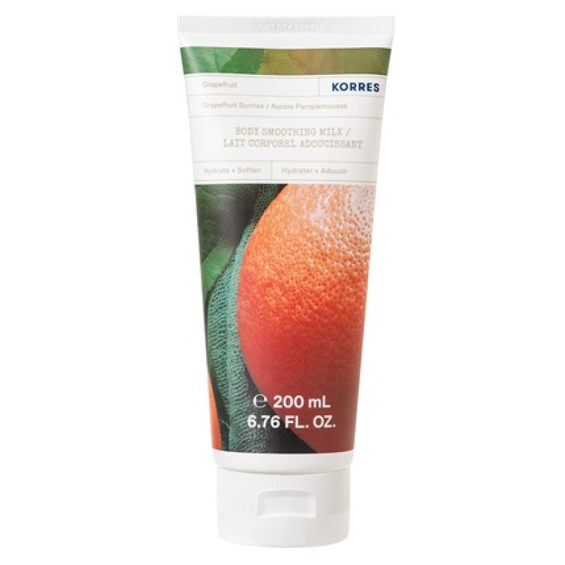 Korres Grapefruit Sunrise Smoothing Body Milk with Aloe Vera 200ml