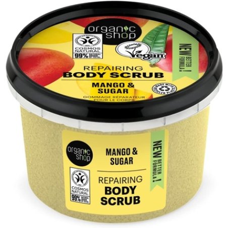Organic Shop Kenyan Mango Body Scrub 250ml