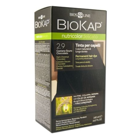 BIOKAP Permanent Hair Dye with TRICOREPAIR Complex 4.67oz Dark Chestnut Chocolate