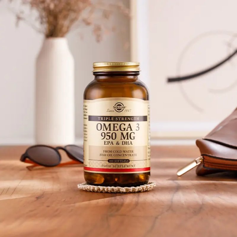 Solgar Omega-3 with EPA and DHA High Potency 1764mg 100 Capsules