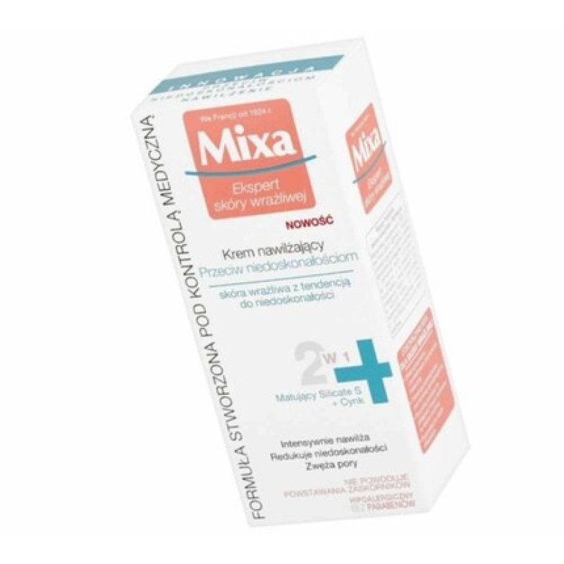 Mixa Moisturizing Cream for Uneven Skin 50ml