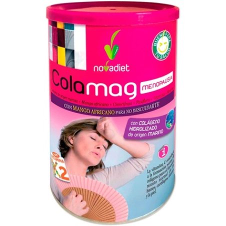 Novadiet Colamag Menopause with Marine Collagen African Mango Black Cohosh Vitamins and Minerals 300g