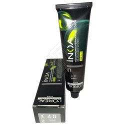 Loreal Inoa No Ammonia Permanent Hair Color Original 4.0/4NN 2oz