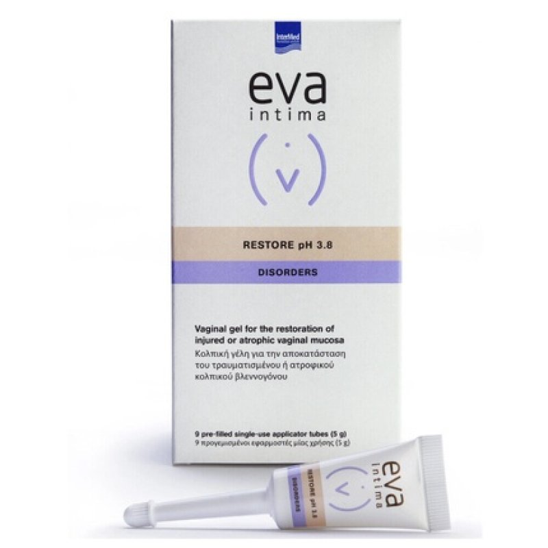 Eva Intima Restore pH 3.8 Vaginal Gel Applicator 9pcs