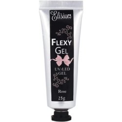 Elisium Flexygel Rose UV/LED Nail Care Manicure Building Gel 25g