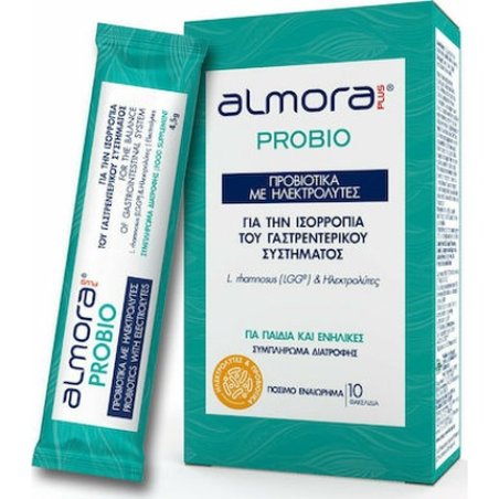 Almora Plus Probio Probiotic Supplement With Electrolytes For Children And Adults - 10 Sachets