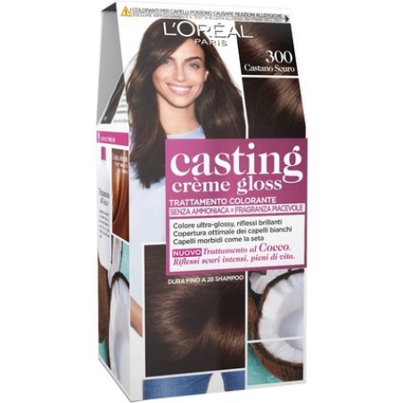 L'Oreal Paris Casting Creme Gloss 300 Chestnut Dark Hair Dye