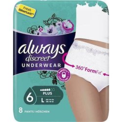 Always Discreet Pants Plus Large 8 Pieces