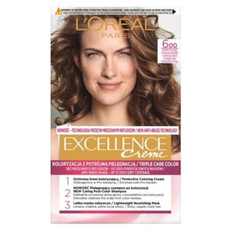 L'Oreal Paris Excellence Creme Hair Color 600 Dark Blonde