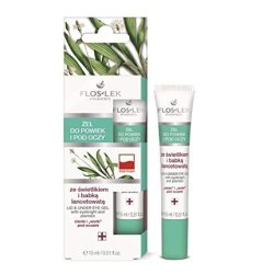 Floslek Lid & Under Eye Gel with Eyebright and Plantain 15ml