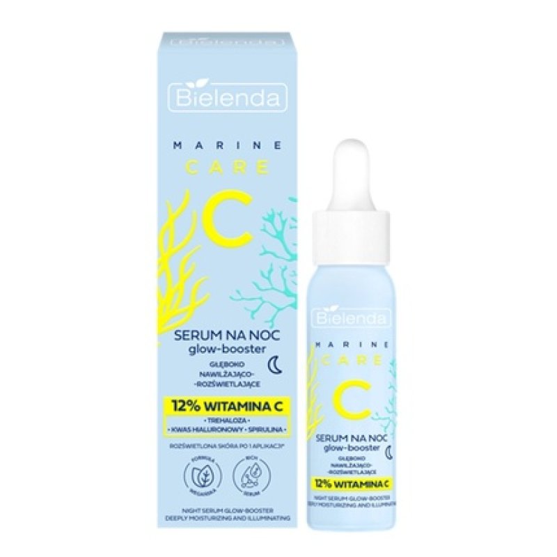 Bielenda Marine Care C Serum Moisturizing And Brightening Night Serum 30ml