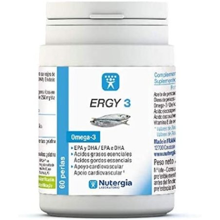 NUTERGIA ERGY 3 60 Beads Black White Standard