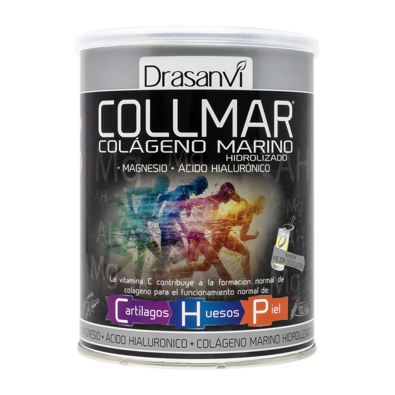 Drasanvi Collmar Hydrolyzed Marine Collagen with Magnesium Powder 300g Vanilla Flavor