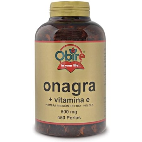 Obire Evening Primrose Oil 500 Mg. 450 Pearls