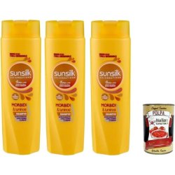 Sunsilk Soft and Shiny Shampoo for Dry Hair Italian Gourmet Polpa 400g Tin