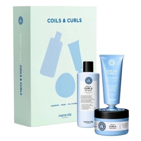 Maria Nila Holiday Box Coils Curls - Perfect For Curly Hair Styling