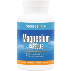 NaturesPlus Kalmassure Magnesium 400mg Vegan Capsules Natural Stress Relief Supplement