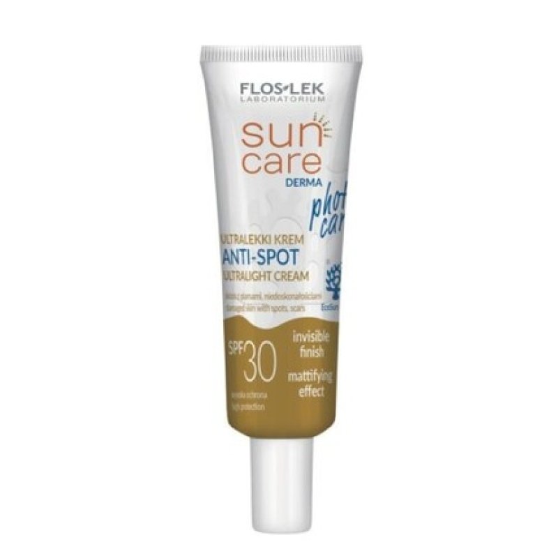 Sun Care Derma Lightweight Face Cream SPF30 30ml Floslek