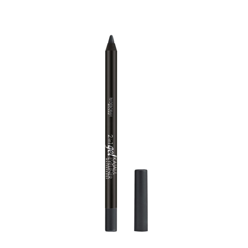 Deborah Milano 2-in-1 Kajal&Eyeliner Gel Pencil Grey 2 1.2g