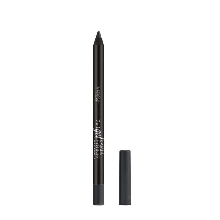 Deborah Milano 2-in-1 Kajal&Eyeliner Gel Pencil crayon contour des yeux 1,4 g Kohl Grey