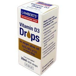 Lamberts Vitamin D3 Drops 20ml