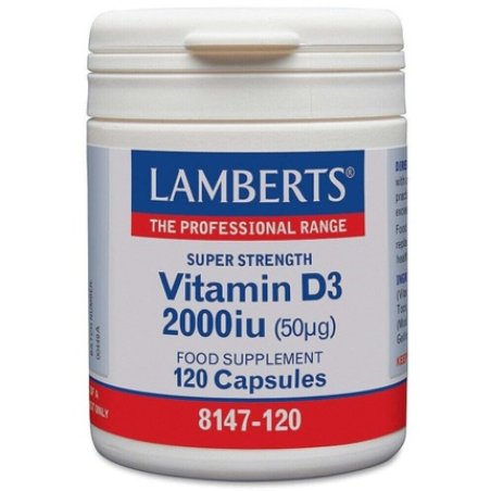 Lamberts Vitamin D3 2000iu 50ug 120 Capsules