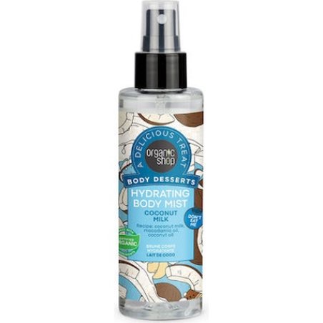 Natura Siberica Organic Shop Body Desserts Coconut Milk Moisturizing Body Mist - 200 Ml