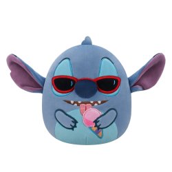 Squishmallows - 20 cm Plush Disney Stitch - Stitch with snow cone