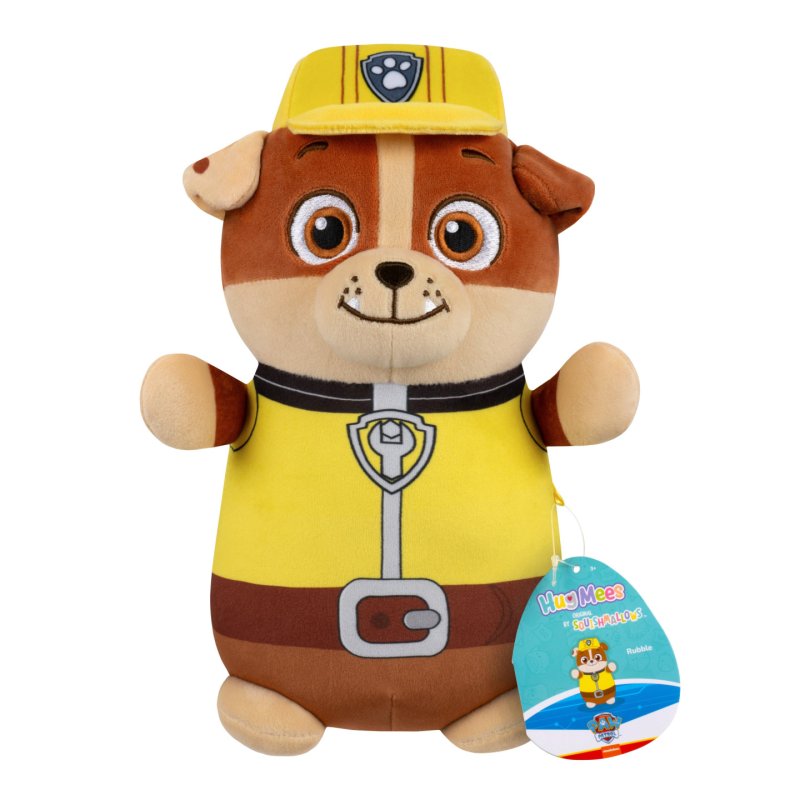 Squishmallows - Hugmees Plush Paw Patrol - Rubble