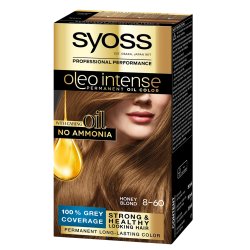 Syoss Oleo Intense Permanent Hair Color 8-60 Honey Blonde 50ml