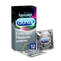 Durex Extended Pleasure Condoms 12pcs