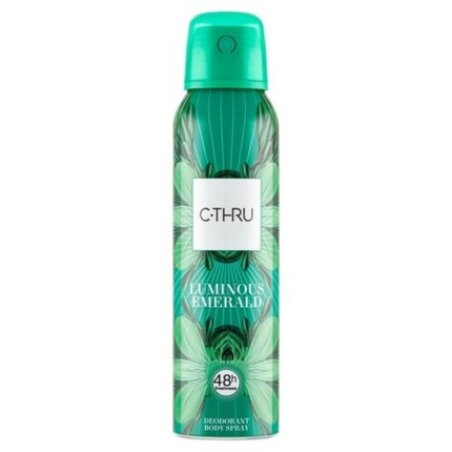 C-THRU Luminous Emerald 48H Spray Deodorant 150ml