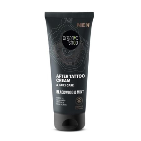 Organic Shop Daily Cream Post Tattoo 75ml Men Blackwood