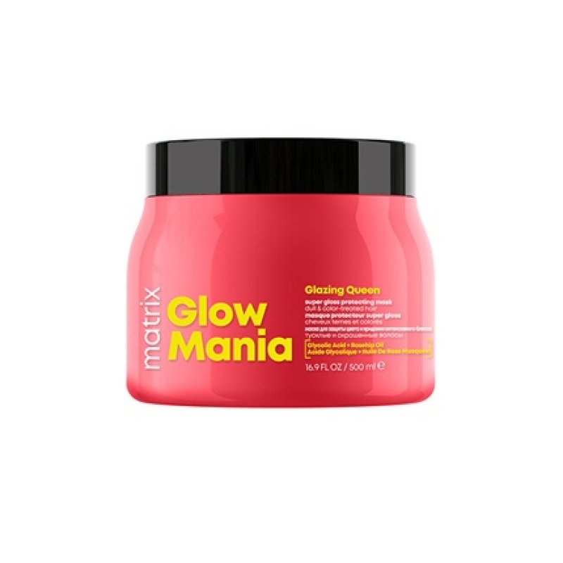 Matrix Glow Mania Glazing Queen Super Gloss Protecting Mask 500 Ml