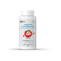 Vegan 500ml Strawberry Mouthwash for Kids