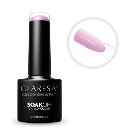 CLARESA SoakOFF UV/LED Gel Pink 511 5ml