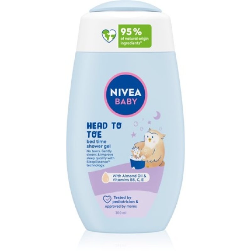 Nivea Baby Head To Toe Bed Time Shower Gel 200ml - Nivea