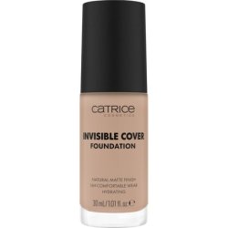 Catrice Invisible Cover Foundation 30ml 020N Moisturizing Long-Lasting Natural for Dry Skin Vegan Oil-Free Paraben-Free