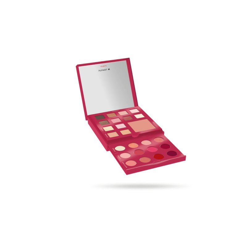 Pupa Pupart M Burgundy - A Stylish Makeup Palette
