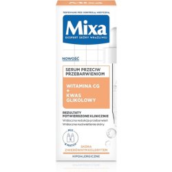 Mixa Anti-Discoloration Facial Serum with Vitamin CG and Glycolic Acid