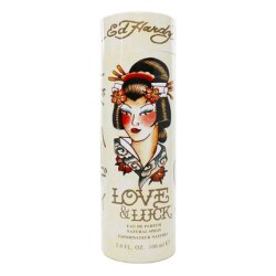 Christian Audigier Ed Hardy Love & Luck Eau de Parfum Spray for Women 3.4 oz