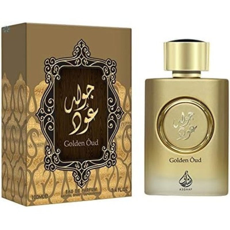 Golden Oud 100ml by Asdaaf Patchouli Vetiver Woody Musky Eau de Parfum