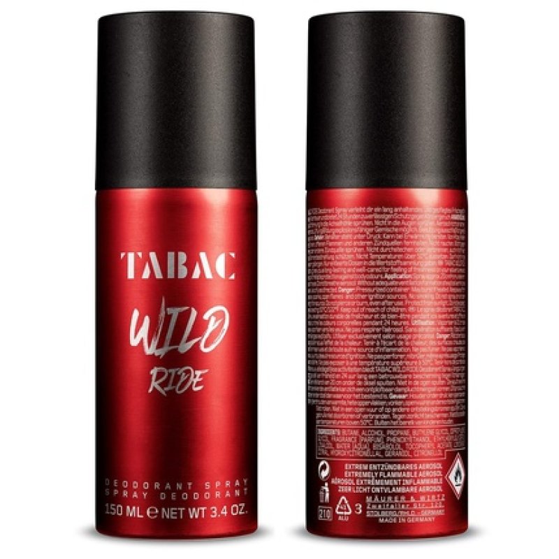 Tabac Wild Ride Natural Spray Deodorant 150ml