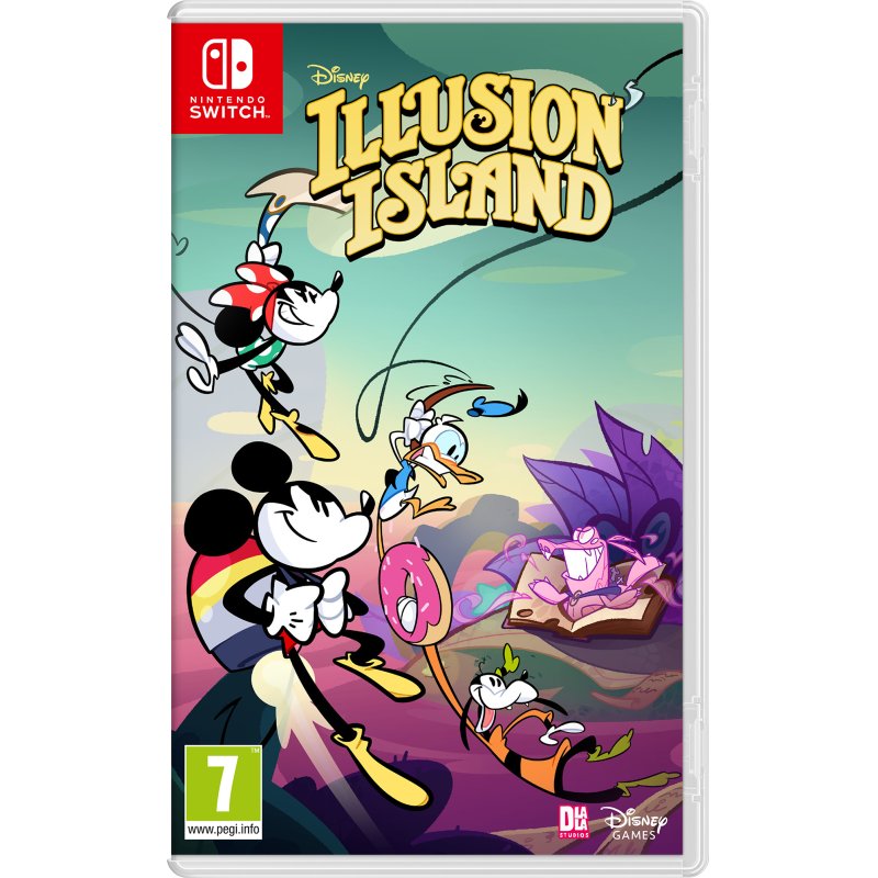Nintendo Disney Illusion Island Standard Chinois simplifié, Néerlandais, Anglais, Espagnol, Français, Italien,