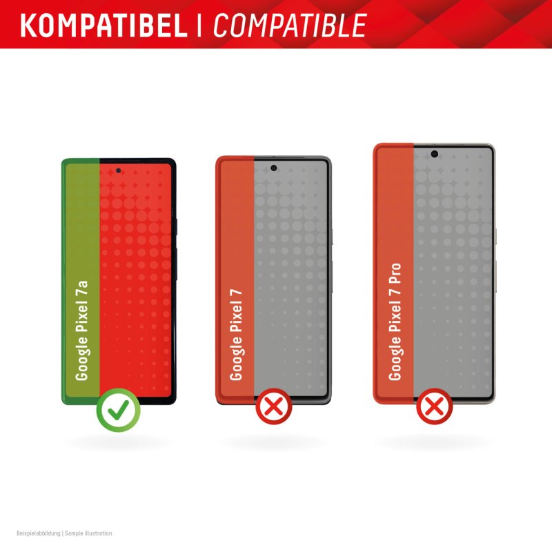 Displex 01810 écran et protection arrière de téléphones portables Protecteur de dos/écran Google 1 pièce(s)