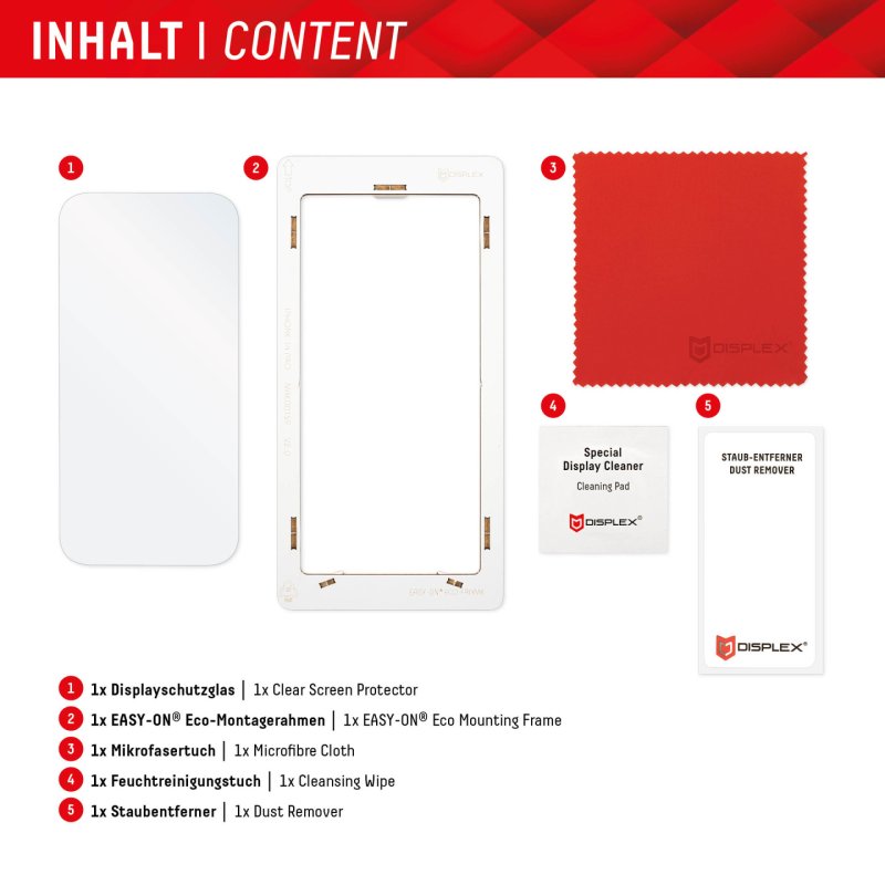 Displex 01927 écran et protection arrière de téléphones portables Protection d'écran transparent Google 1 pièce(s)