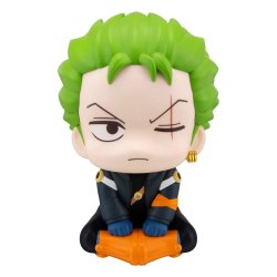 One Piece statuette PVC Look Up Roronoa Zoro Future Island Egghead Ver. 11 cm