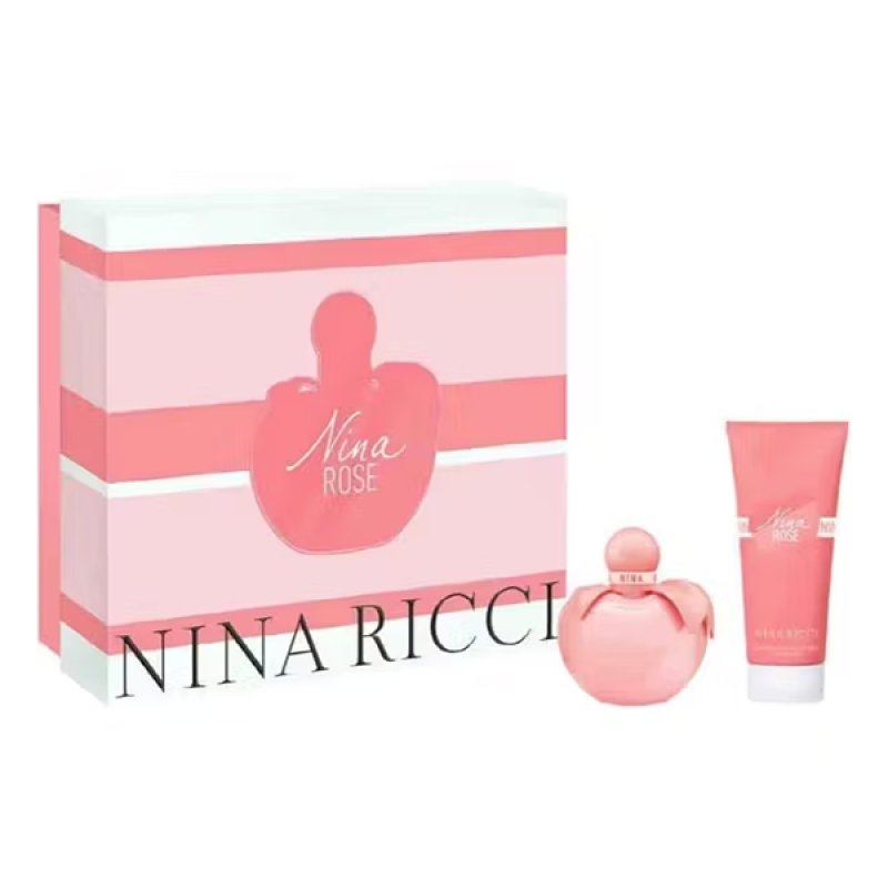 Set Nina Ricci Rose, Femei, Eau de Toilette, 50ml Lotiune Corp 75ml