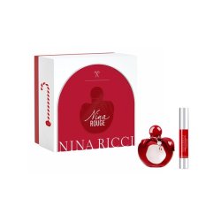 Set Nina Ricci Rouge, Femei, Eau de Toilette, 50ml Lipstick