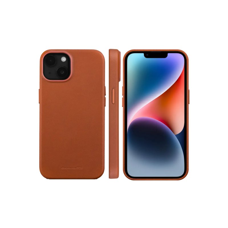 dbramante1928 - Roskilde Back Cover - iPhone 14 - MagSafe - Tan